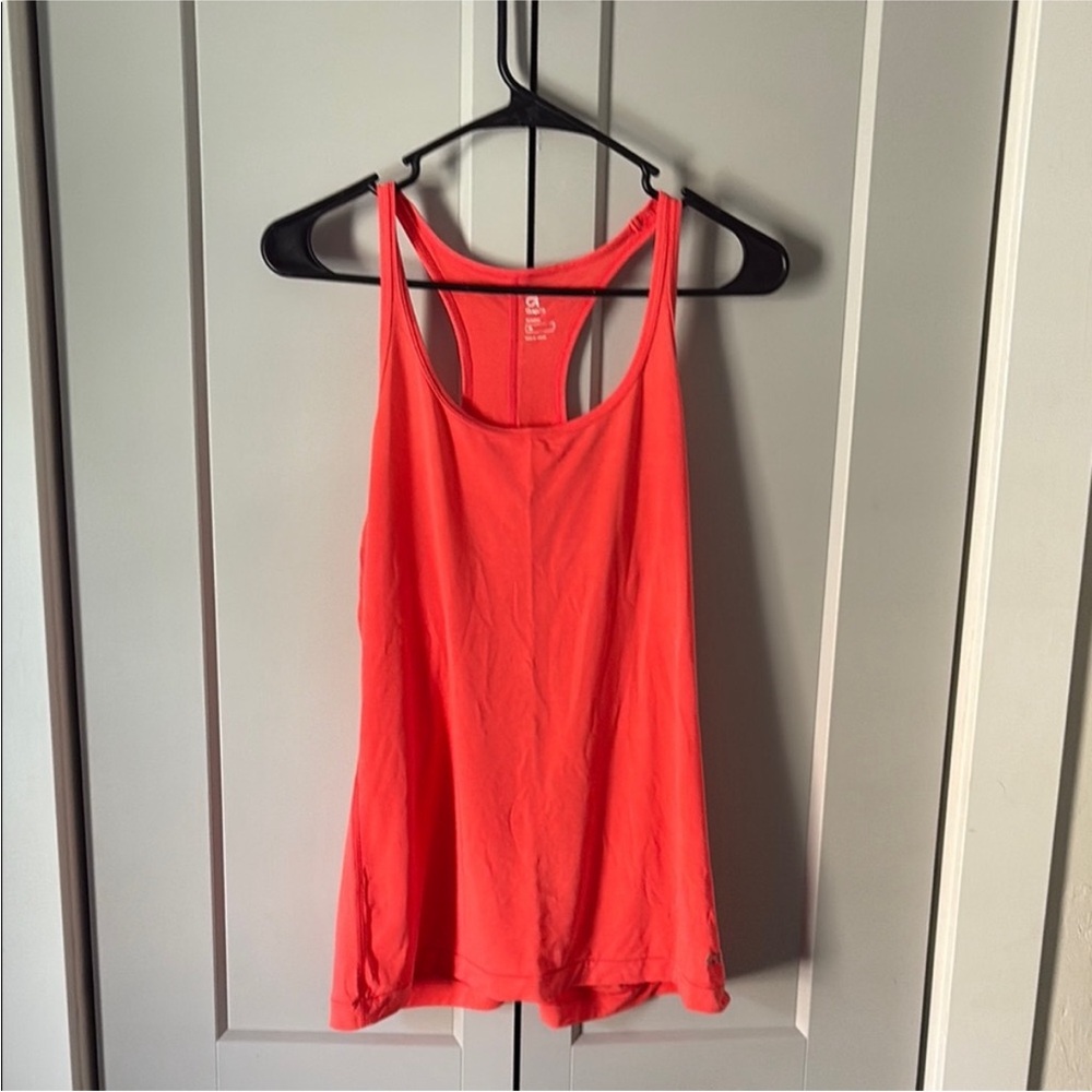 GAP Women's Bright Coral Tank Top